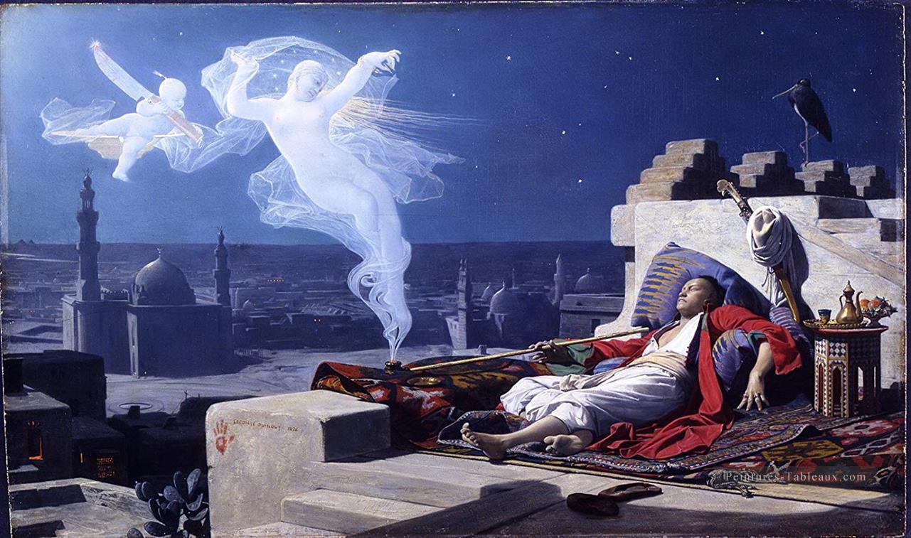 A Eunuch Dream Cleveland Jean Jules Antoine Lecomte du Nouy orientaliste réalisme Araber Peintures à l'huile